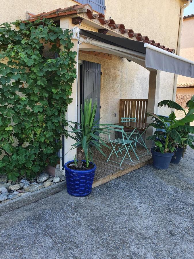 T2 Jusqu'A 4 Personnes En Rez-De-Jardin De Maison, Avec Piscine, Draps Et Serviettes De Toilette Fournis Lejlighed Argelès-sur-Mer Eksteriør billede